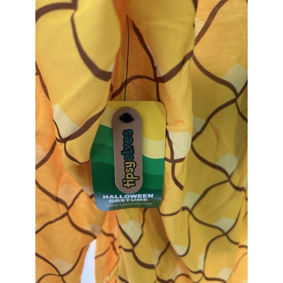 NWT~Tipsy Elves Men's XL Pineapple One Piece Unisex Costume Halloween - Picture 5 of 9